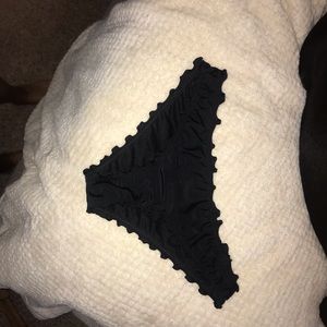 Ruffle bikini bottom